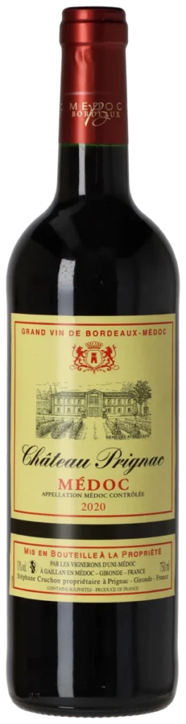 Chateau Prignac Médoc 2020